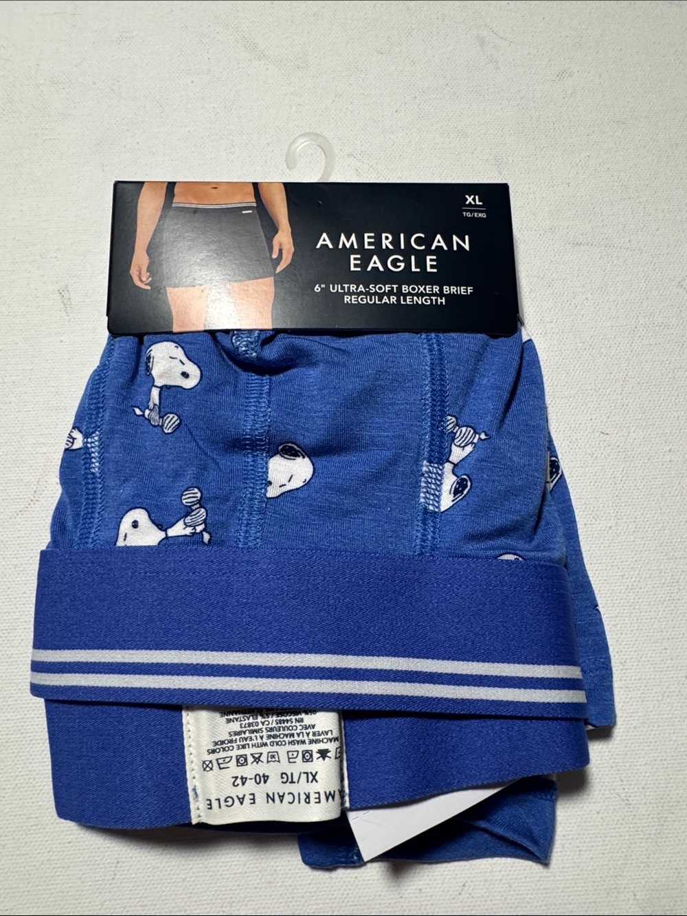 Snoopy Boxer Briefs Mens XL American Eagle